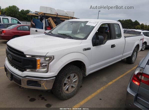 1FTEX1E51KKE96767 2019 FORD F150 White Przód lewy