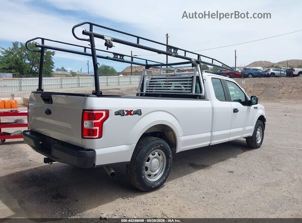 1FTEX1E56JKE67649 2018 FORD F150 White Trasero derecho
