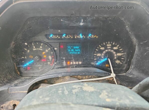 1FTEX1E56KKD84594 2019 FORD F150 Белый Вид щитка приборов