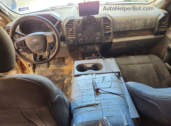 1FTEX1E56KKD84594 2019 FORD F150 Белый Вид панели приборов
