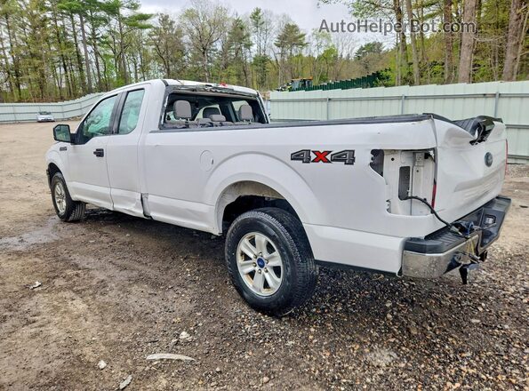 1FTEX1E57JKC97639 2018 FORD F150 White Rear left