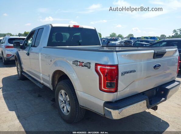 1FTEX1E81GFD59662 2016 FORD F150 Серебряный Задняя левая четверть