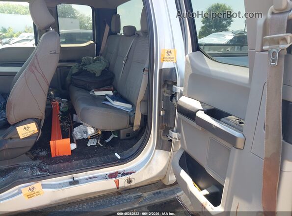 1FTEX1E81GFD59662 2016 FORD F150 Серебряный Вид щитка приборов