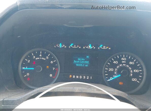 1FTEX1E81GFD59662 2016 FORD F150 Серебряный Вид задних сидений