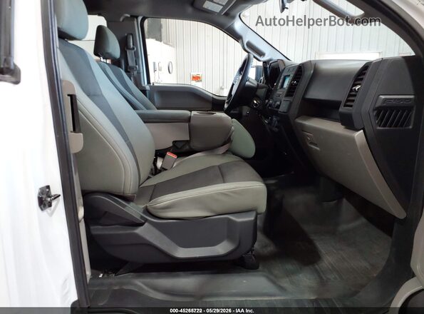 1FTEX1E82HKE40775 2017 FORD F150 White წინა სალონის ხედი
