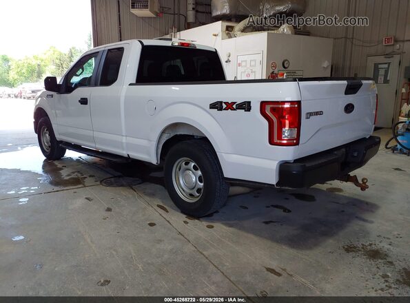 1FTEX1E82HKE40775 2017 FORD F150 White უკანა მარცხენა