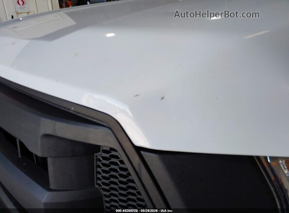 1FTEX1E82HKE40775 2017 FORD F150 White ხელსაწყოთა პანელის ხედი