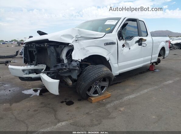 1FTEX1E84GKE51310 2016 FORD F150 White Передня ліва чверть