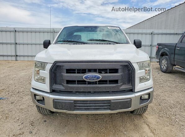 1FTEX1E89GFC00453 2016 FORD F150 White Вид спереду