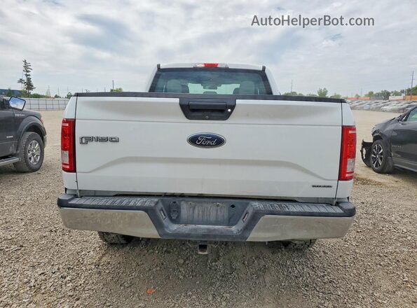 1FTEX1E89GFC00453 2016 FORD F150 White Вид ззаду