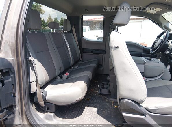 1FTEX1E8XHFA15393 2017 FORD F150 Brown VIN sticker view
