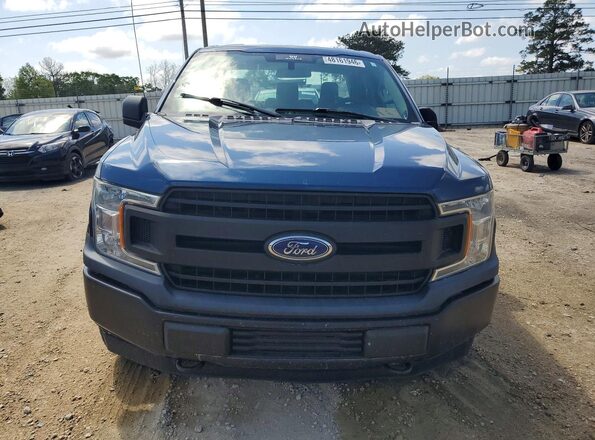 1FTEX1EB0KKD51872 2019 FORD F150 Blue 