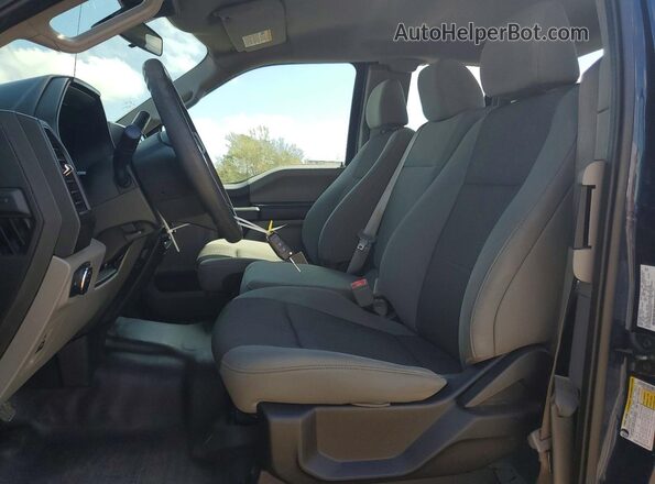 1FTEX1EB0KKD51872 2019 FORD F150 Blue 