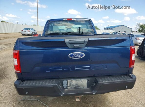 1FTEX1EB0KKD51872 2019 FORD F150 Blue 