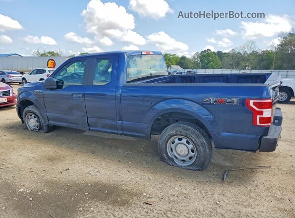 1FTEX1EB0KKD51872 2019 FORD F150 Blue 