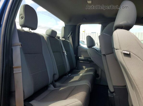 1FTEX1EB0KKD51872 2019 FORD F150 Blue 