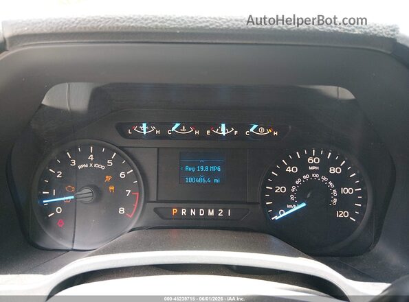 1FTEX1EB1JFC26290 2018 FORD F150 Blue Rear seats view