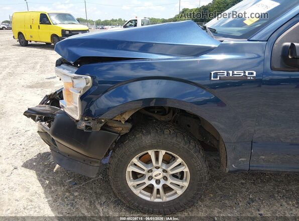 1FTEX1EB1JFC26290 2018 FORD F150 Blue 