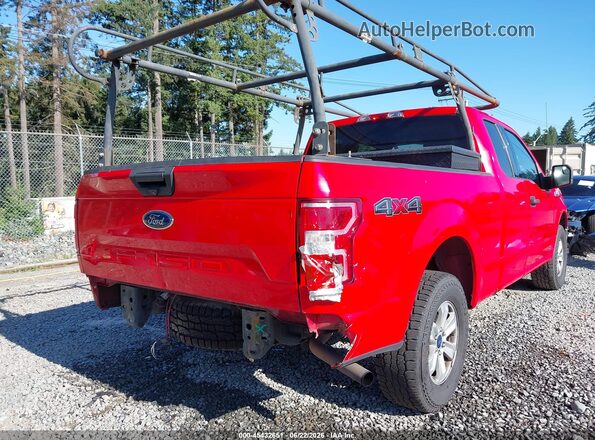 1FTEX1EB1KKE16051 2019 FORD F150 Red Вид спереду
