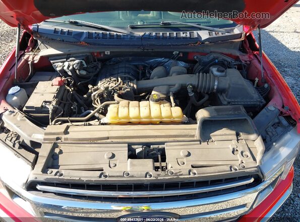 1FTEX1EB1KKE16051 2019 FORD F150 Red Вид ззаду
