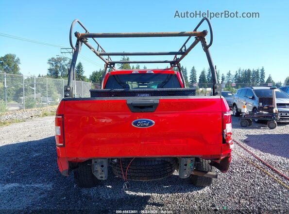 1FTEX1EB1KKE16051 2019 FORD F150 Red 