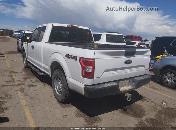 1FTEX1EB2JKE96670 2018 FORD F150 White უკანა მარცხენა