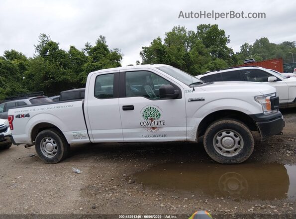 1FTEX1EB2KKE89249 2019 FORD F150 White Սալոնի հետևի տեսք