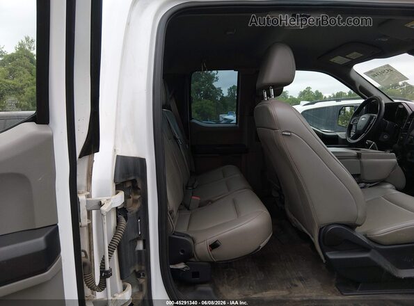 1FTEX1EB2KKE89249 2019 FORD F150 White VIN կոդի պիտակի տեսք