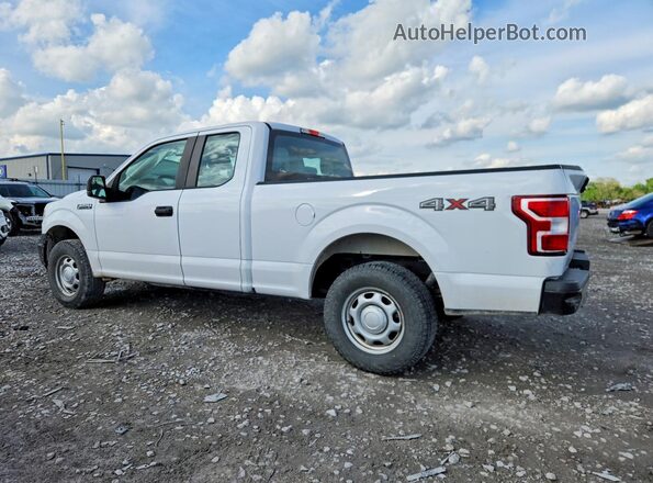 1FTEX1EB3JKF40627 2018 FORD F150 White Հետևի ձախ