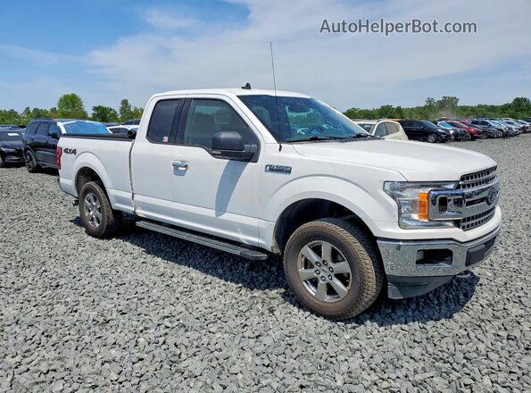 1FTEX1EB3KKD32460 2019 FORD F150 White Delantero derecho