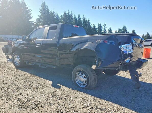 1FTEX1EB3KKD34273 2019 FORD F150 Черный Задняя левая четверть