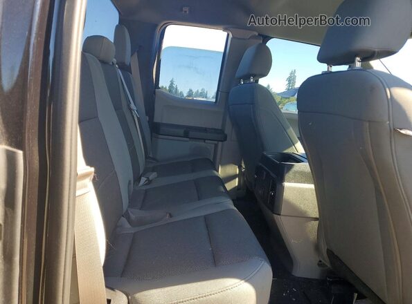 1FTEX1EB3KKD34273 2019 FORD F150 Черный Вид задних сидений