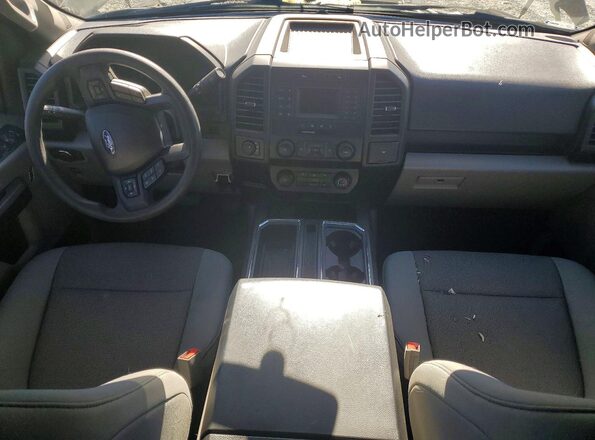 1FTEX1EB3KKD34273 2019 FORD F150 Черный Вид панели приборов