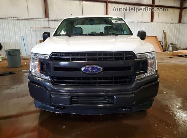 1FTEX1EB3KKD48108 2019 FORD F150 White Front view
