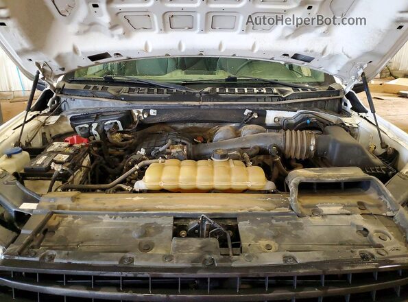 1FTEX1EB3KKD48108 2019 FORD F150 White Rear interior view