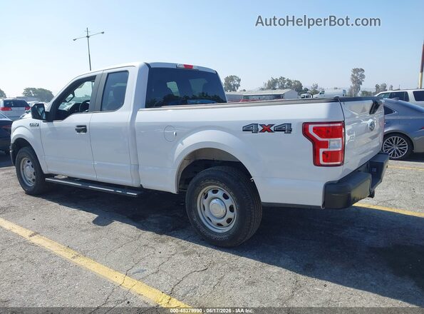 1FTEX1EB4LKF20700 2020 FORD F150 White უკანა მარცხენა
