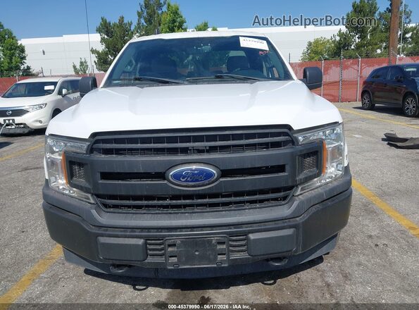1FTEX1EB4LKF20700 2020 FORD F150 White წინა ხედი