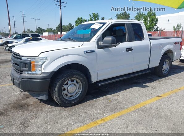 1FTEX1EB4LKF20700 2020 FORD F150 White წინა მარცხენა ხედი სამი მეოთხედიდან