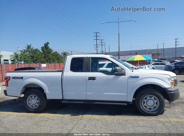 1FTEX1EB4LKF20700 2020 FORD F150 White 