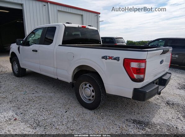 1FTEX1EB4MFB38483 2021 FORD F150 White 