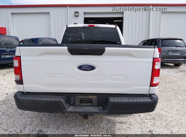 1FTEX1EB4MFB38483 2021 FORD F150 White 