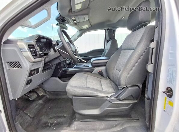 1FTEX1EB4MKE56921 2021 FORD F150 White 