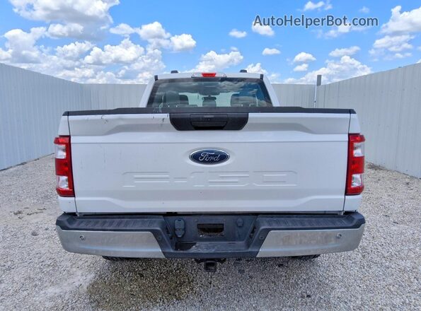 1FTEX1EB4MKE56921 2021 FORD F150 White 
