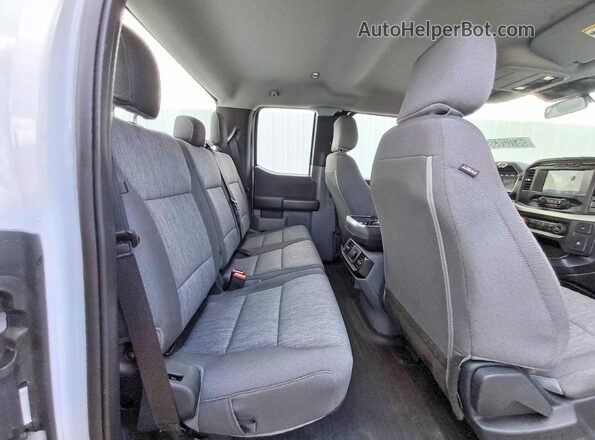 1FTEX1EB4MKE56921 2021 FORD F150 White 