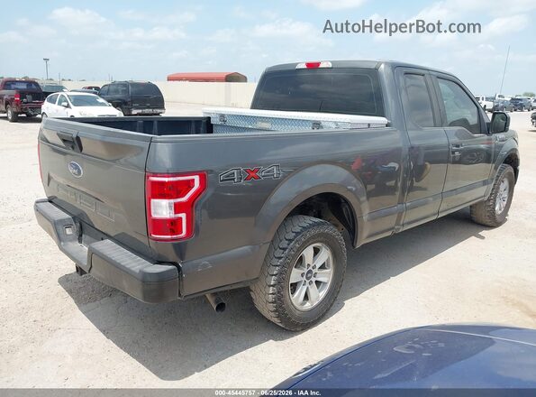 1FTEX1EB5KKD36753 2019 FORD F150 Серый Задняя правая четверть