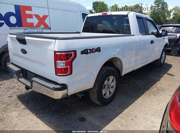 1FTEX1EB6KKF11382 2019 FORD F150 White უკანა მარჯვენა