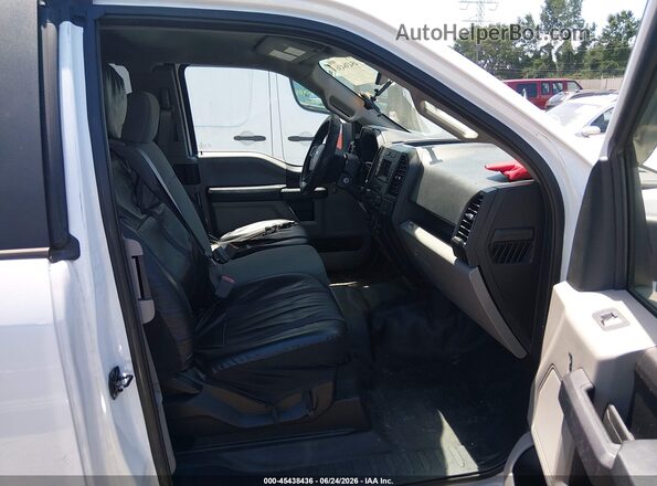 1FTEX1EB6KKF11382 2019 FORD F150 White წინა სალონის ხედი