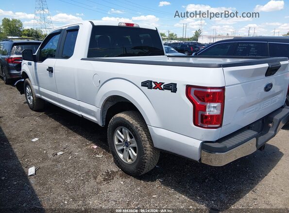 1FTEX1EB6KKF11382 2019 FORD F150 White უკანა მარცხენა