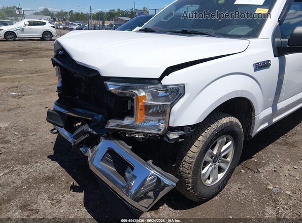 1FTEX1EB6KKF11382 2019 FORD F150 White წინა ხედი
