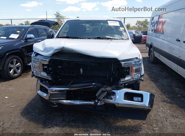 1FTEX1EB6KKF11382 2019 FORD F150 White უკანა სალონის ხედი